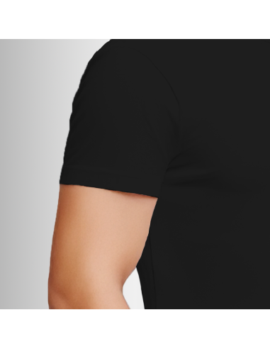 Koszulka Firmowa Męska Czarna T-shirt z Własnym Nadrukiem Standard