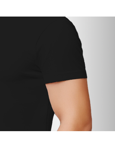 Koszulka Firmowa Męska Czarna T-shirt z Własnym Nadrukiem Standard