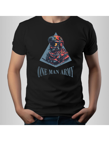 Koszulka Męska z Nadrukiem (185 g/m2) One Man Army