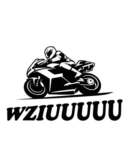Koszulka Męska z Nadrukiem (185 g/m2) Wziuuuuu