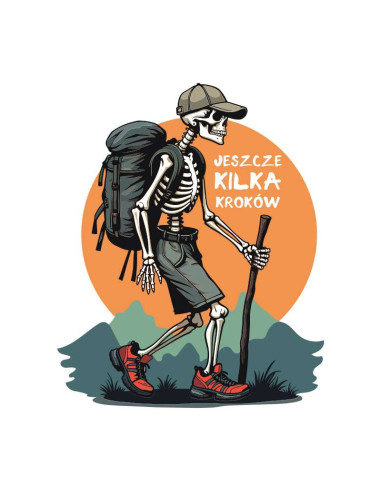 Koszulka Damska z Nadrukiem (185 g/m2) Jeszcze kilka kroków