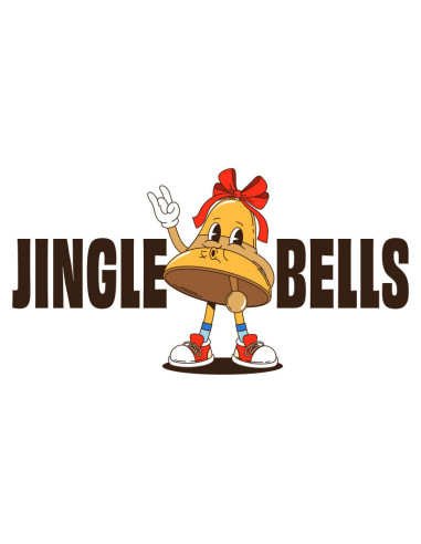 Koszulka Męska z Nadrukiem (185 g/m2) Jingle Bells