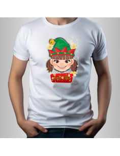 Koszulka Męska z Nadrukiem (185 g/m2) Jego Elfka