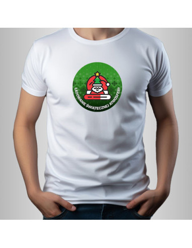 Koszulka Męska z Nadrukiem (185 g/m2) Atmosfera