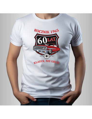 Koszulka Męska z Nadrukiem (185 g/m2) Klasyk, nie gruz!