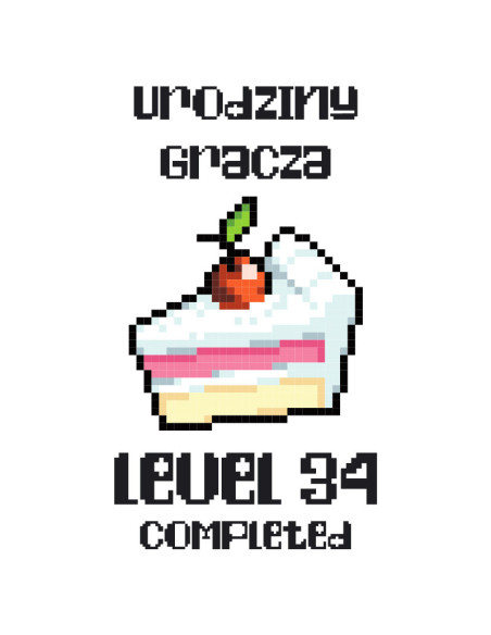 Koszulka Damska z Nadrukiem (185 g/m2) Urodziny gracza