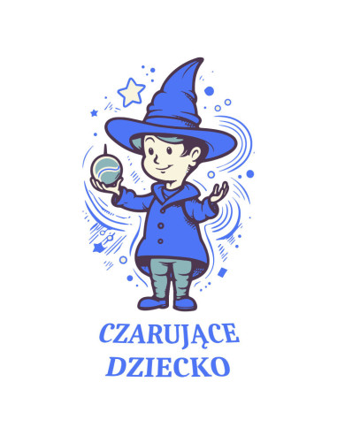 Koszulka Damska z Nadrukiem (185 g/m2) Czarujące Dziecko