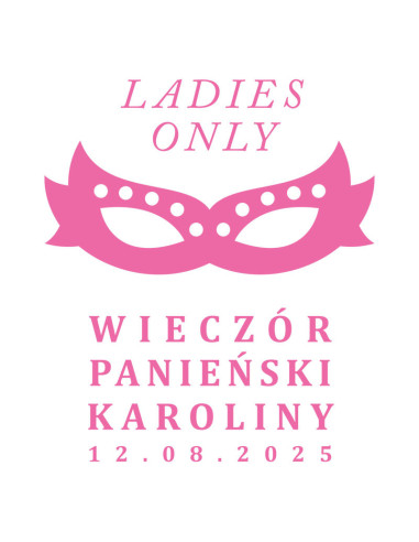 Koszulka Damska z Nadrukiem (185 g/m2) Ladies Only