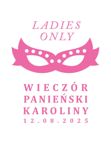 Koszulka Damska z Nadrukiem (185 g/m2) Ladies Only