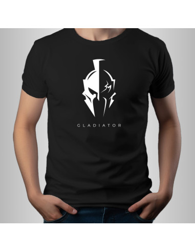 Koszulka Męska z Nadrukiem (185 g/m2) Gladaiator