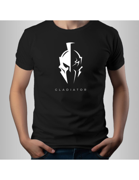 Koszulka Męska z Nadrukiem (185 g/m2) Gladaiator
