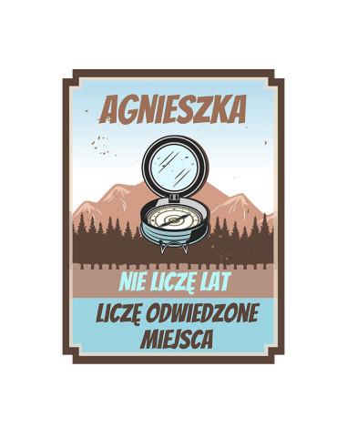 Koszulka Damska z Nadrukiem (185 g/m2) Nie liczę lat