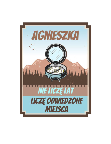 Koszulka Damska z Nadrukiem (185 g/m2) Nie liczę lat