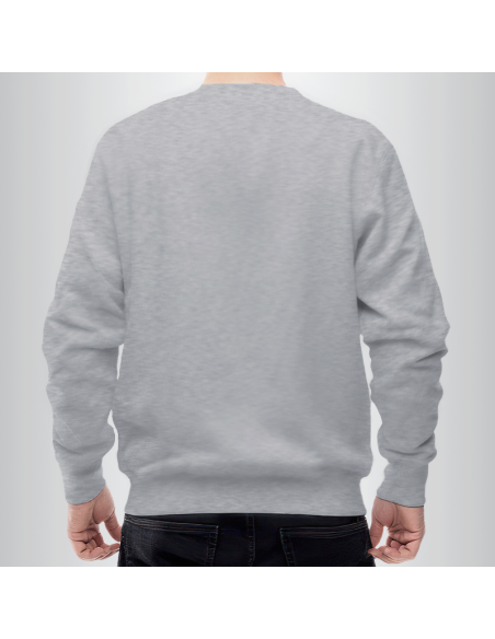 Bluza Męska Szara z Własnym Nadrukiem