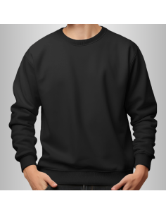 Bluza Męska Czarna z Własnym Nadrukiem 2