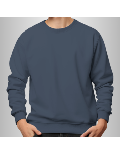 Bluza Męska Granatowa z Własnym Nadrukiem 2