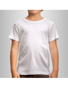 Koszulka dla dziecka Biała T-shirt z Własnym Nadrukiem 2