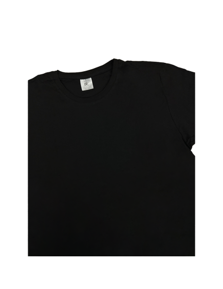 Koszulka Męska Czarna T-shirt z Własnym Nadrukiem SuperCena