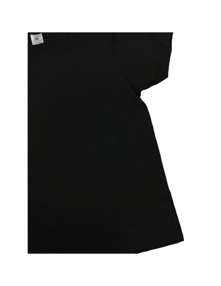 Koszulka Męska Czarna T-shirt z Własnym Nadrukiem SuperCena