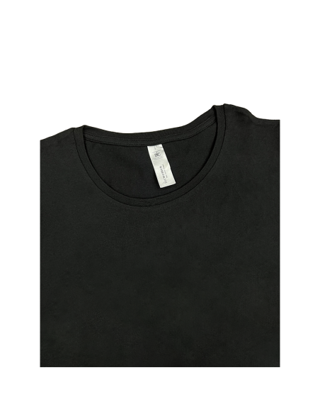 Koszulka Firmowa Damska Czarna T-shirt z Własnym Nadrukiem SuperCena