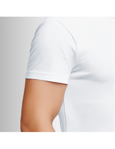 Koszulka Firmowa Męska Biała T-shirt z Własnym Nadrukiem SuperCena