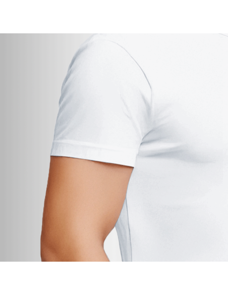 Koszulka Firmowa Męska Biała T-shirt z Własnym Nadrukiem SuperCena