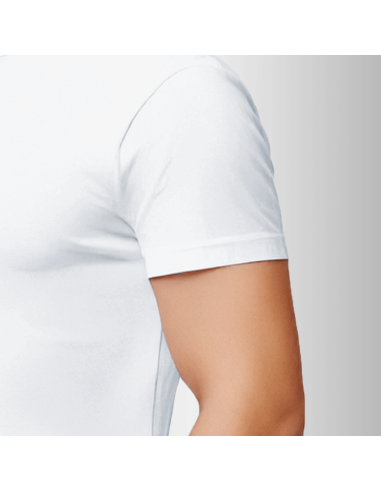Koszulka Firmowa Męska Biała T-shirt z Własnym Nadrukiem SuperCena