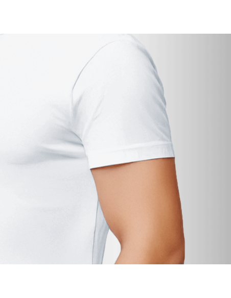 Koszulka Firmowa Męska Biała T-shirt z Własnym Nadrukiem SuperCena