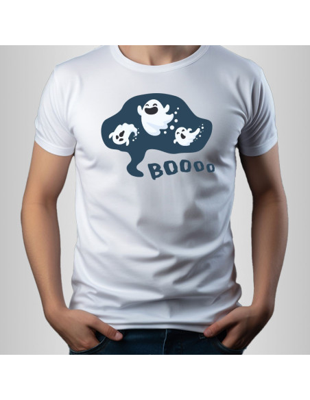 Koszulka Męska z Nadrukiem (185 g/m2) Boo
