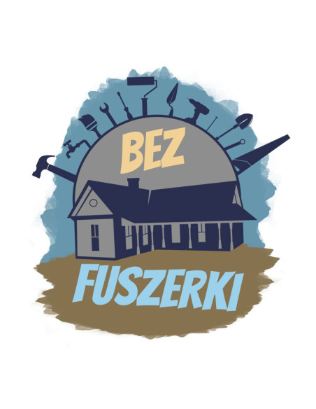 Koszulka Męska z Nadrukiem (185 g/m2) Bez Fuszerki