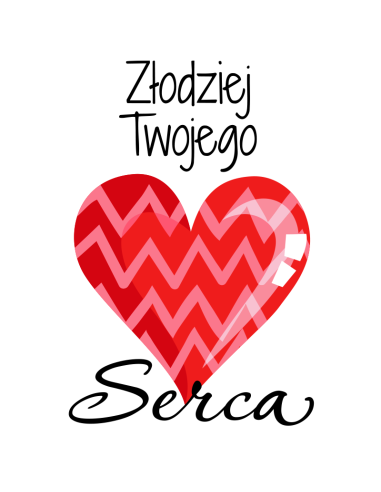 Koszulka Męska z Nadrukiem (185 g/m2) Złodziej Twojego Serca