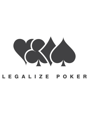 Koszulka Męska z Nadrukiem (185 g/m2) Legalize Poker