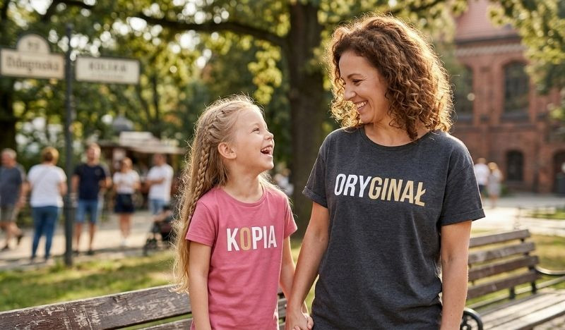 Zestawy koszulek mama i córka, tata i syn – jak zaprojektować matching outfits?